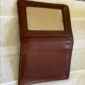 Men’s Tumi money clip size wallet